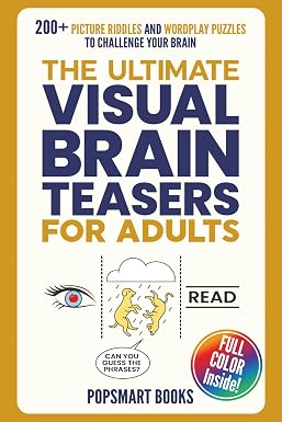 The Ultimate Visual Brain Teasers for Adults cover